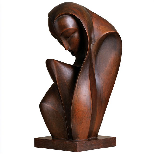 Alexander Archipenko style, Midjourney V8.2, render 2 of 4