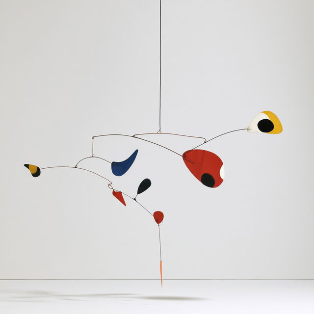 Alexander Calder style, Midjourney V8.2, render 4 of 4