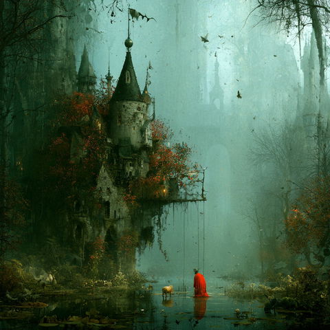 Alexander Jansson style (Illustrators), Midjourney V8.2