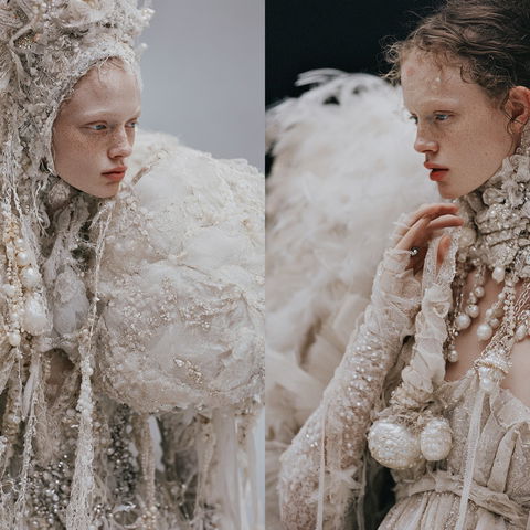 Alexander McQueen style (Fashion designers), Midjourney V8.2