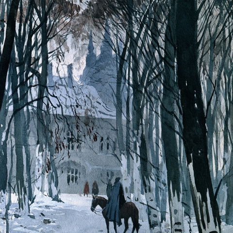 Alexandre Benois style (Painters), Midjourney V8.2