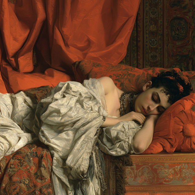 Alexandre Cabanel style, Midjourney V8.2, render 4 of 4