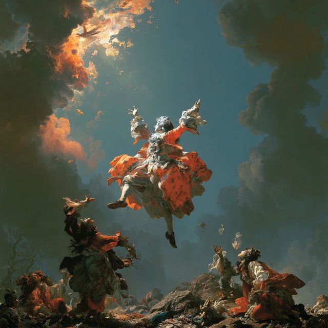 Alexandre-Evariste Fragonard style, Midjourney V8.2, render 4 of 4