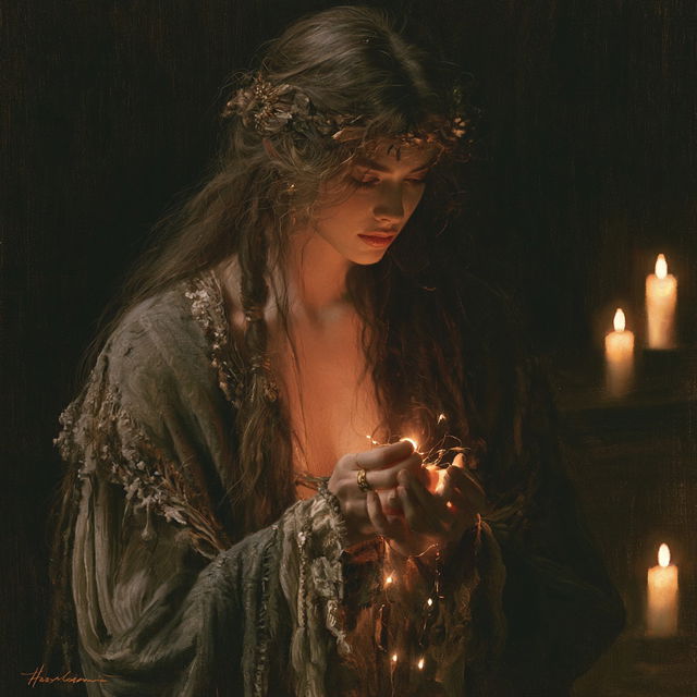 Alexei Harlamoff style, Midjourney V8.2, render 3 of 4