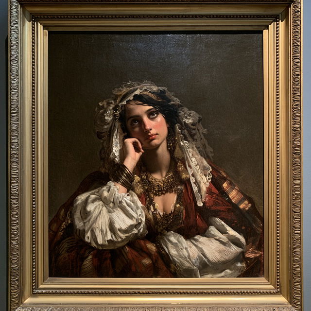 Alfred Dehodencq style, Midjourney V8.2, render 2 of 4