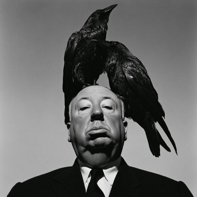 Alfred Hitchcock style, Midjourney V8.2, render 1 of 4
