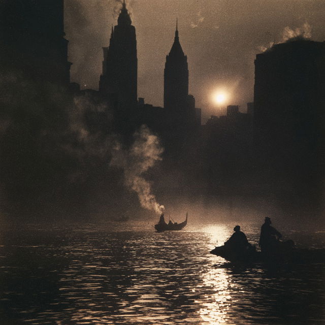 Alfred Stieglitz style, Midjourney V8.2, render 4 of 4