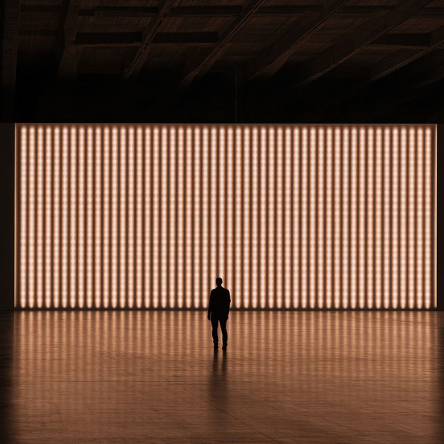 Alfredo Jaar style, Midjourney V8.2, render 2 of 4