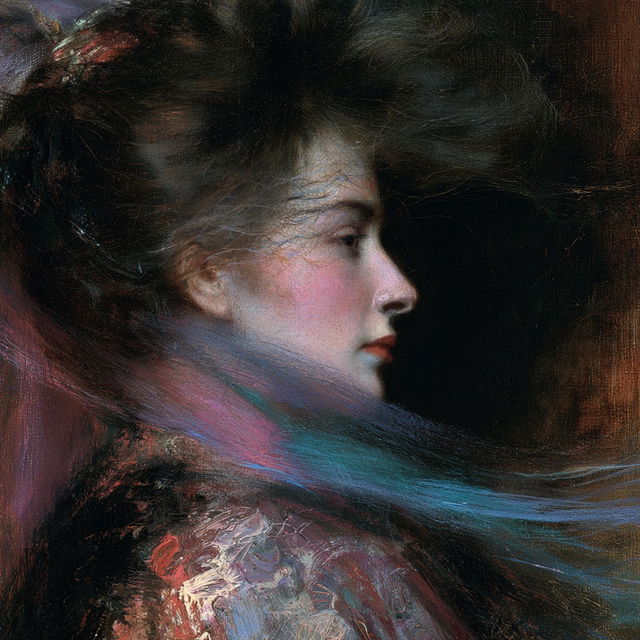 Alice Pike Barney style, Midjourney V8.2, render 1 of 4