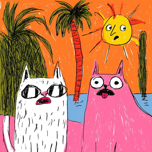 Allie Brosh style, Midjourney V8.2, render 4 of 4