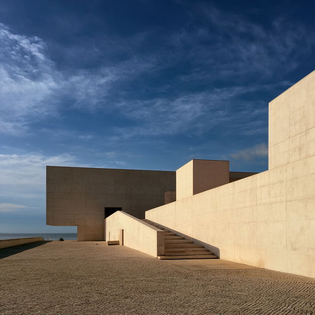 Alvaro Siza style, Midjourney V8.2, render 3 of 4