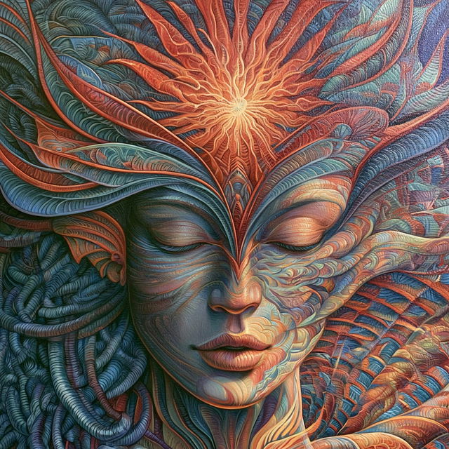 Amanda Sage style, Midjourney V8.2, render 4 of 4