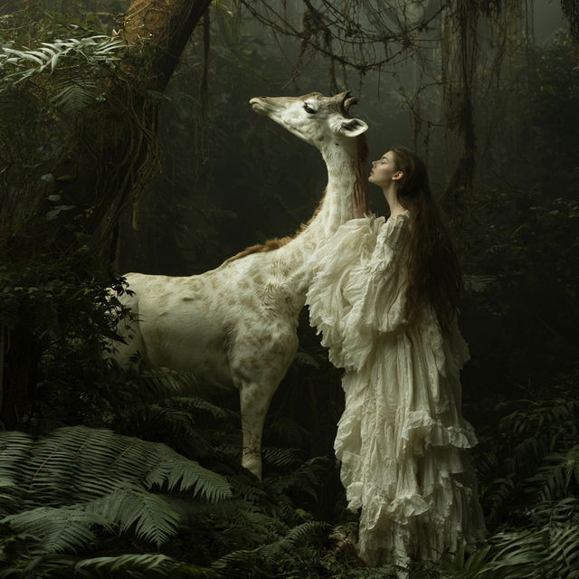 Amandine van Ray style, Midjourney V8.2, render 4 of 4