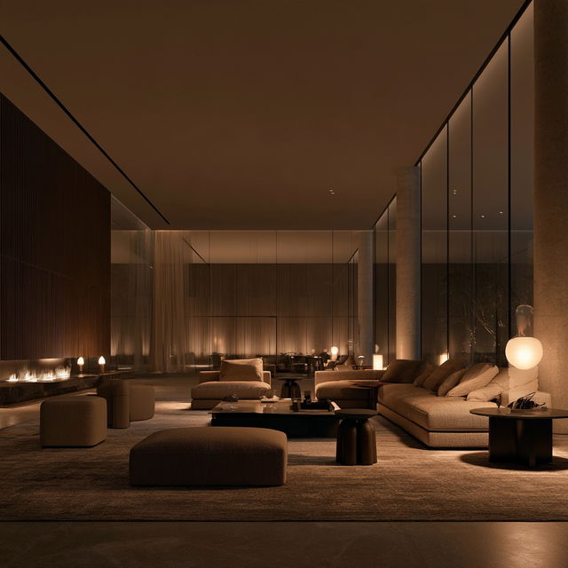 Ambient lighting style, Midjourney V8.2, render 2 of 4