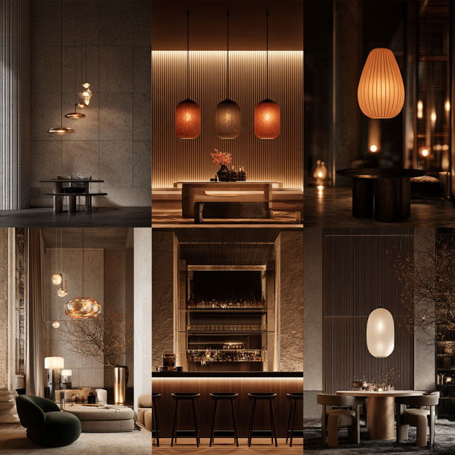 Ambient lighting style, Midjourney V8.2, render 3 of 4