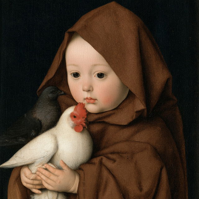 Ambrosius Benson style, Midjourney V8.2, render 1 of 4