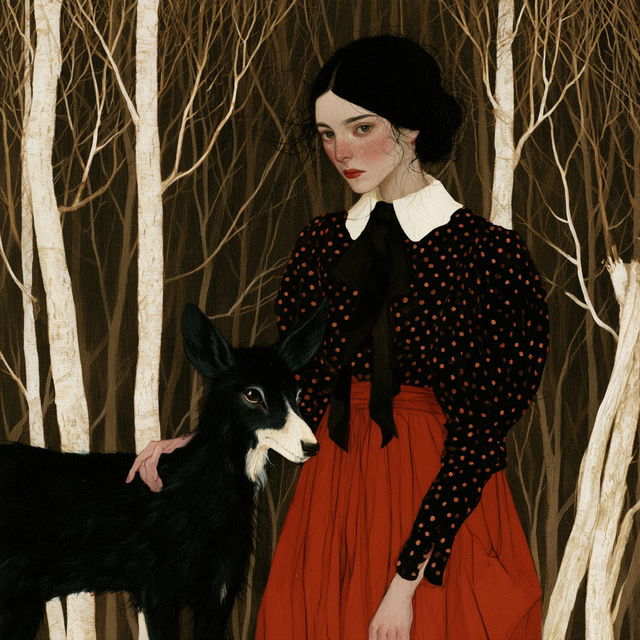 Amy Earles style, Midjourney V8.2, render 4 of 4