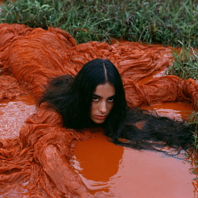 Ana Mendieta style, Midjourney V8.2, render 1 of 4