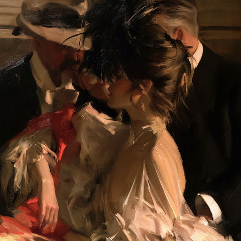 Anders Zorn style (Painters), Midjourney V8.2