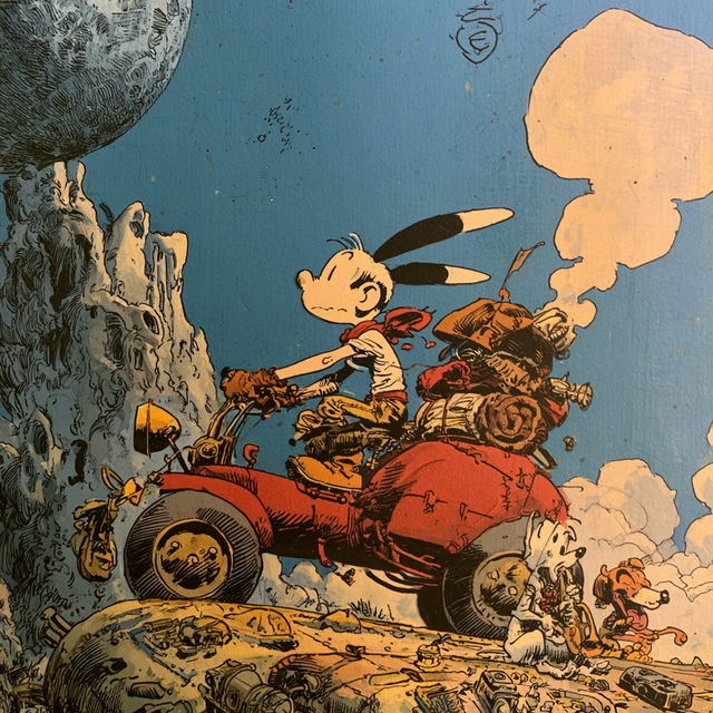 André Franquin style, Midjourney V8.2, render 2 of 4
