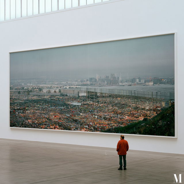 Andreas Gursky style, Midjourney V8.2, render 2 of 4