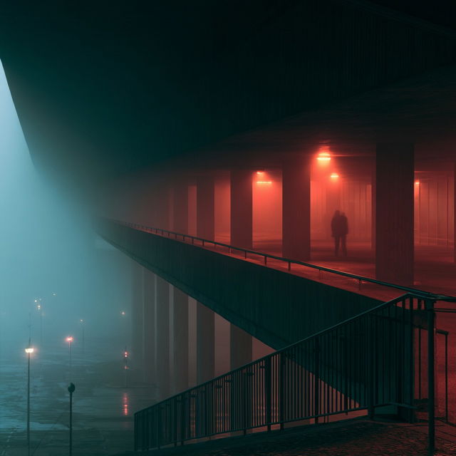 Andreas Levers style, Midjourney V8.2, render 2 of 4