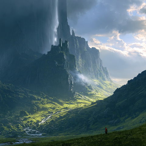 Andreas Rocha style (Various), Midjourney V8.2