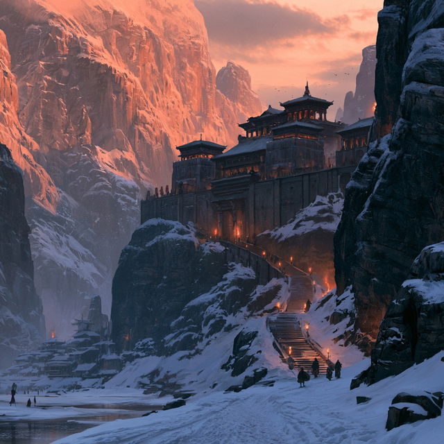 Andreas Rocha style, Midjourney V8.2, render 4 of 4