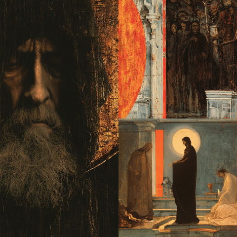 Andrei Rublev style (Painters), Midjourney V8.2