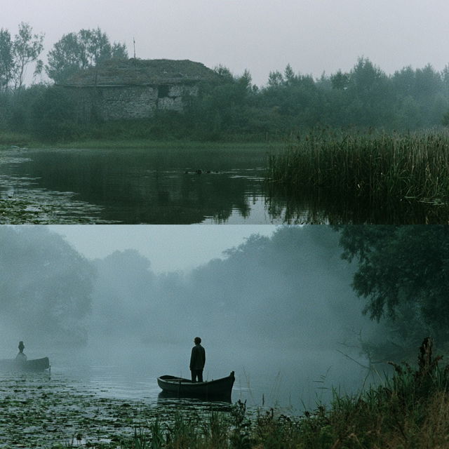 Andrei Tarkovsky style, Midjourney V8.2, render 2 of 4