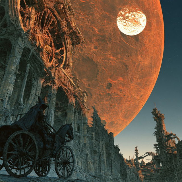 Andrew Ferez style, Midjourney V8.2, render 3 of 4
