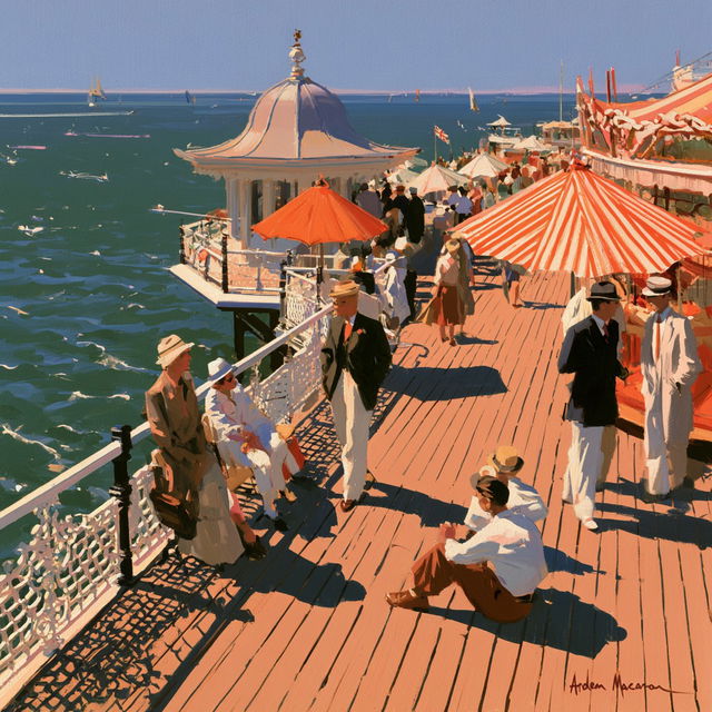 Andrew Macara style, Midjourney V8.2, render 4 of 4