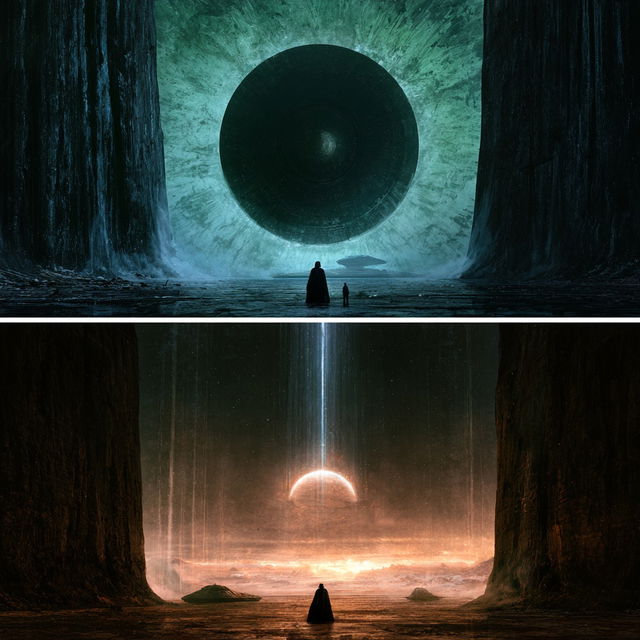 Andy Fairhurst style, Midjourney V8.2, render 2 of 4