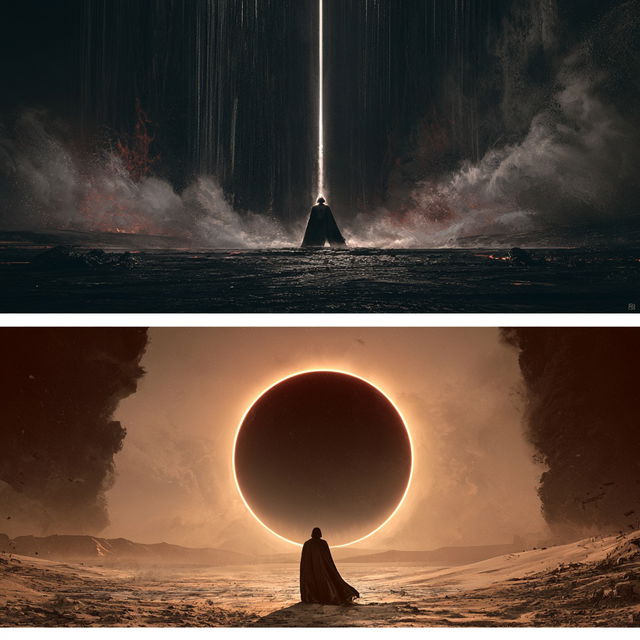 Andy Fairhurst style, Midjourney V8.2, render 3 of 4