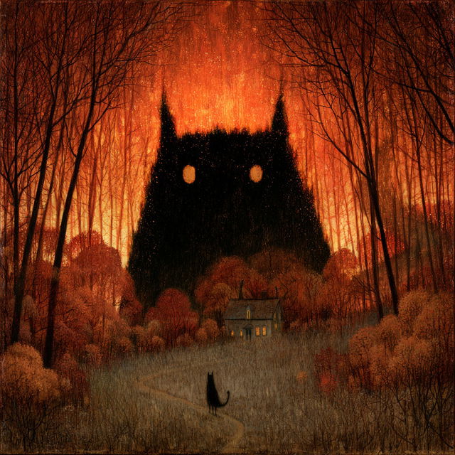Andy Kehoe style, Midjourney V8.2, render 1 of 4