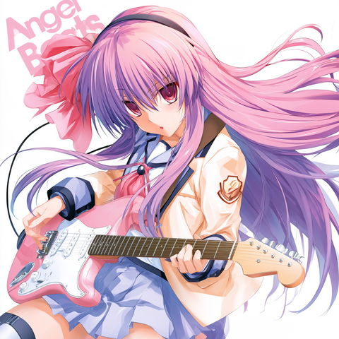 Angel Beats style (Titles), Midjourney V8.2