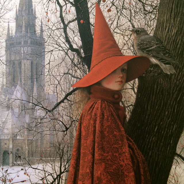 Angela Barrett style, Midjourney V8.2, render 3 of 4