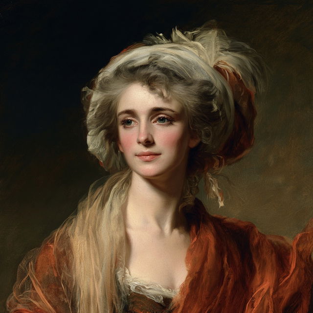 Angelica Kauffman style, Midjourney V8.2, render 3 of 4