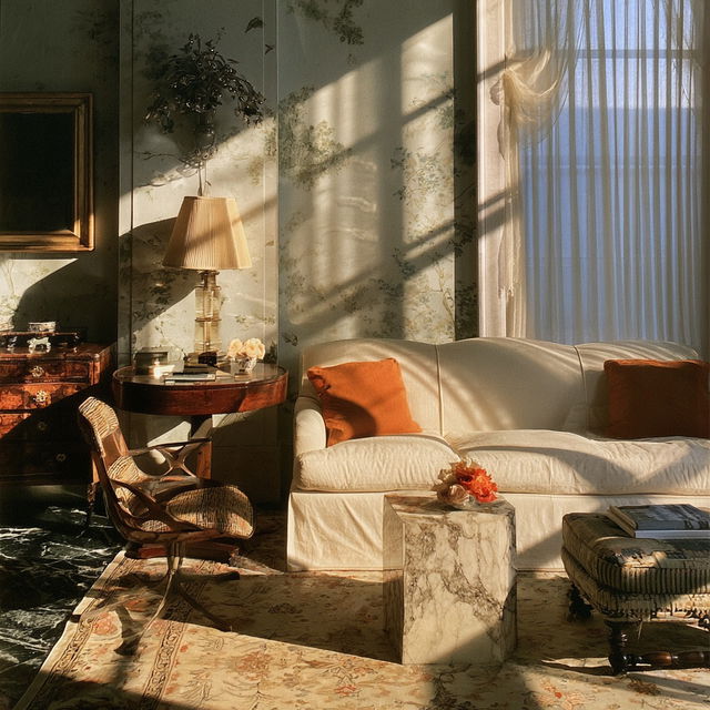 Angelo Donghia style, Midjourney V8.2, render 2 of 4