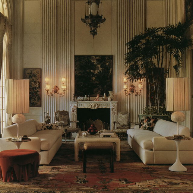 Angelo Donghia style, Midjourney V8.2, render 1 of 4