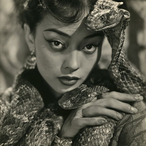Angus McBean style (Photographers), Midjourney V8.2