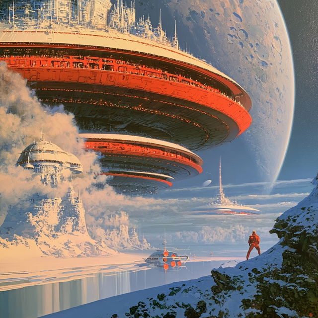 Angus McKie style, Midjourney V8.2, render 3 of 4