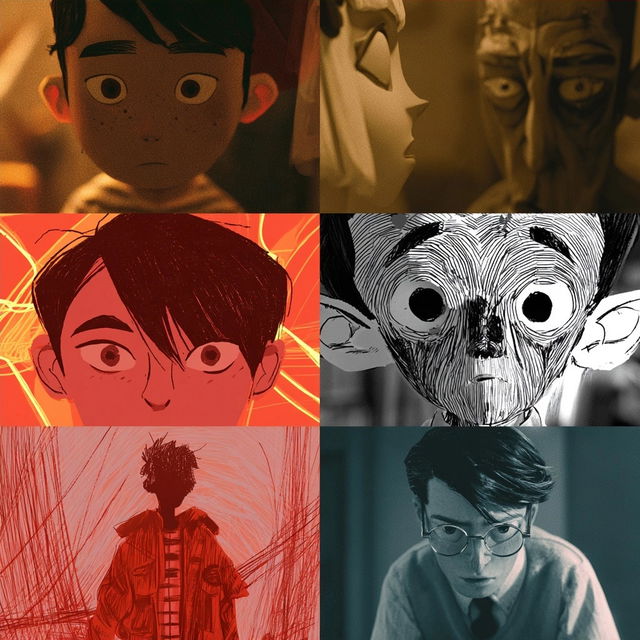 Animation style, Midjourney V8.2, render 4 of 4