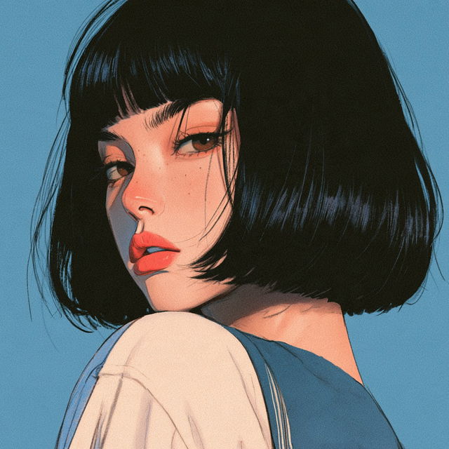 Anime style style, Midjourney V8.2, render 2 of 4