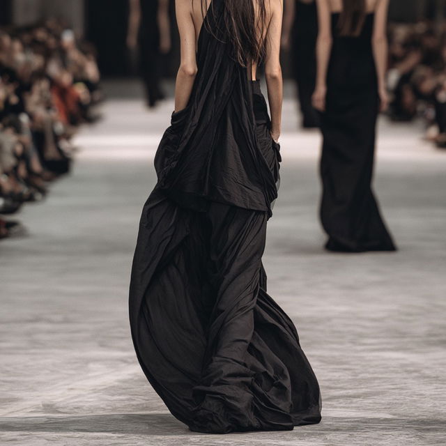 Ann Demeulemeester style, Midjourney V8.2, render 4 of 4