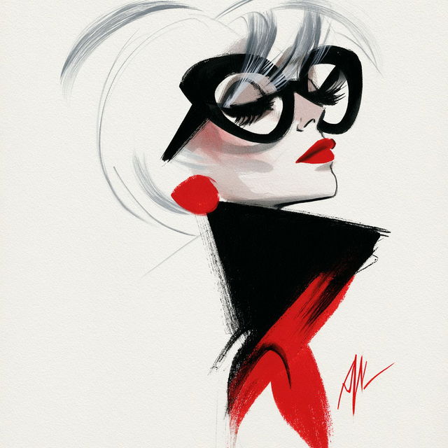 Ann Telnaes style, Midjourney V8.2, render 2 of 4
