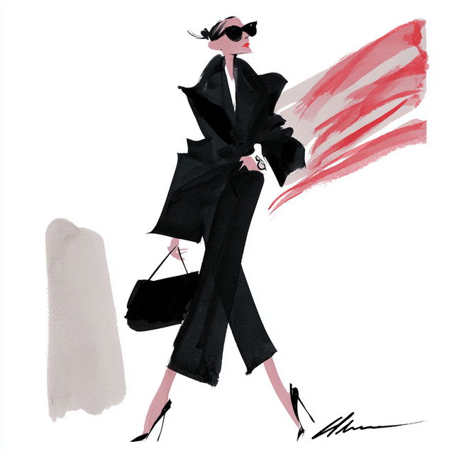 Ann Telnaes style, Midjourney V8.2, render 1 of 4