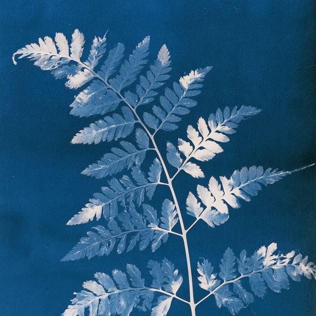 Anna Atkins style, Midjourney V8.2, render 1 of 4