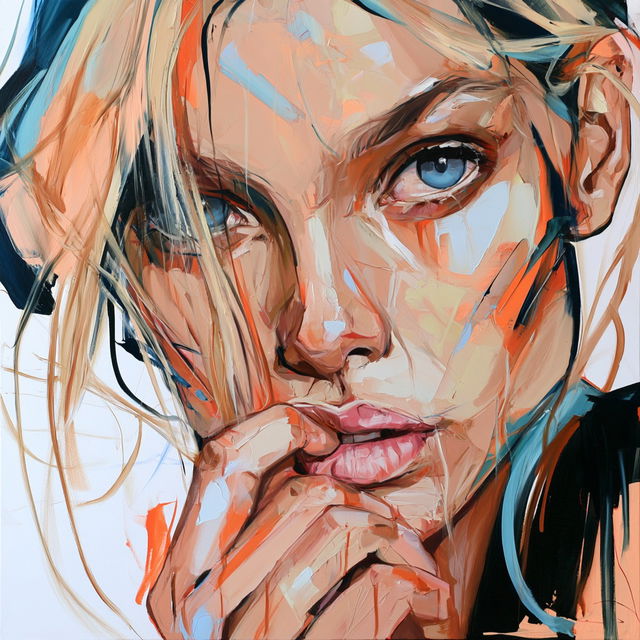 Anna Bocek style, Midjourney V8.2, render 3 of 4