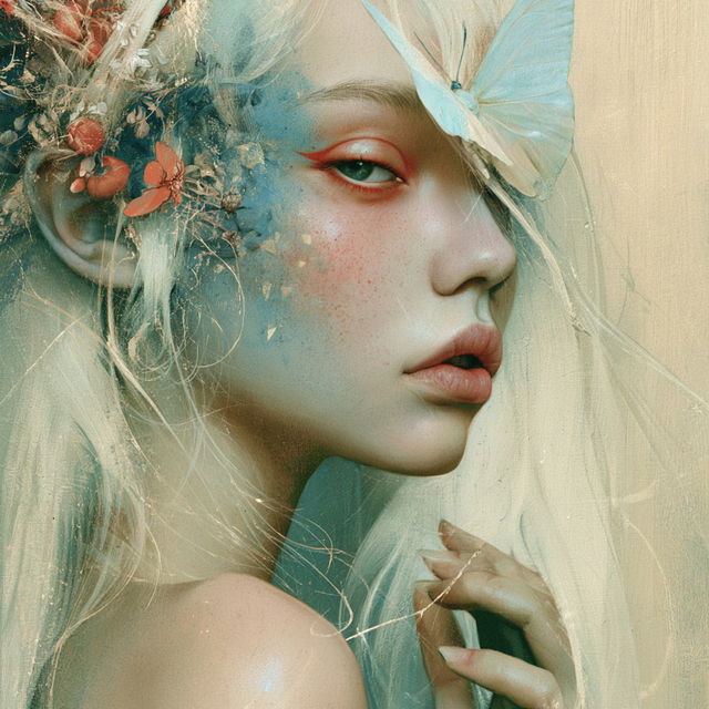 Anna Dittmann style, Midjourney V8.2, render 3 of 4